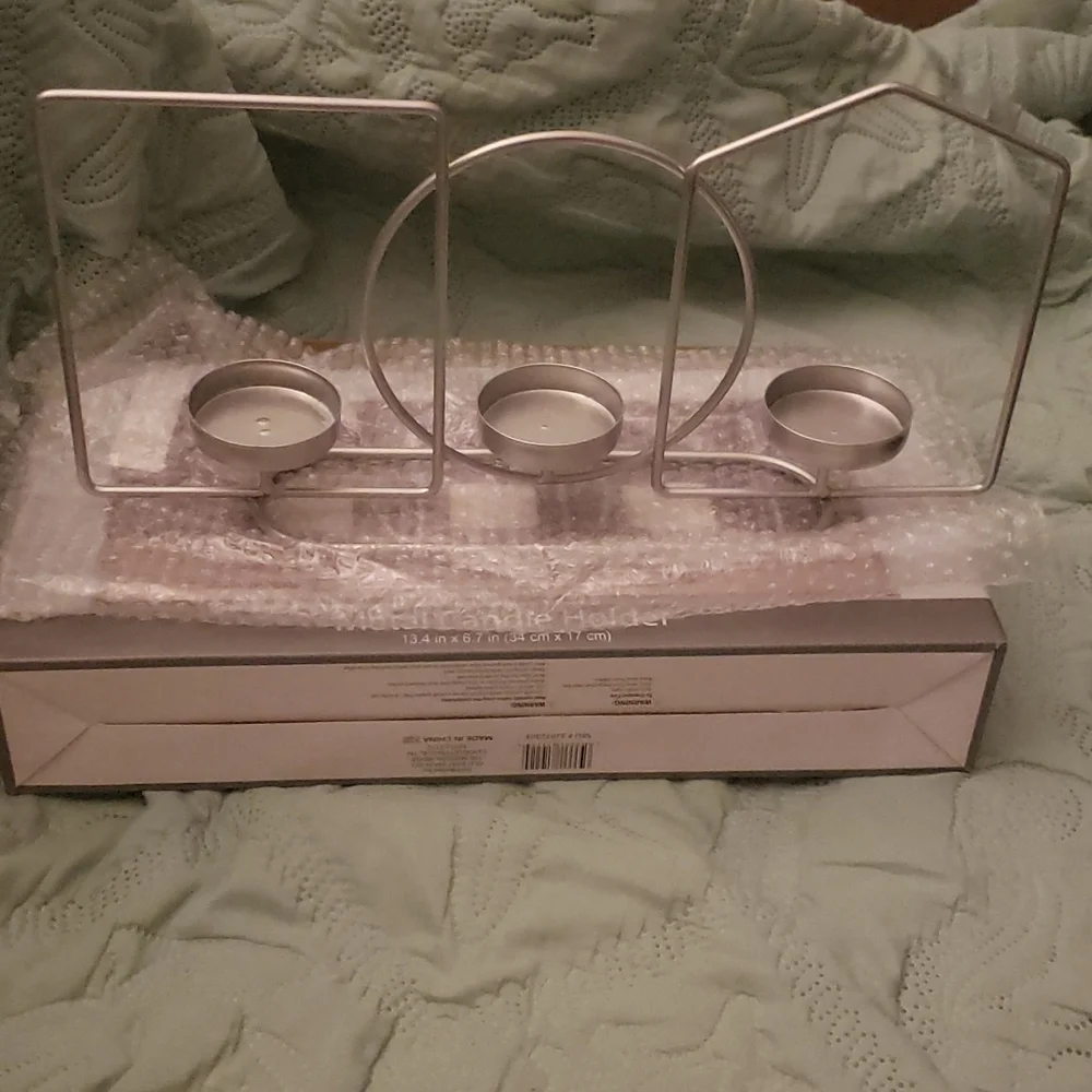 N/A metal candle